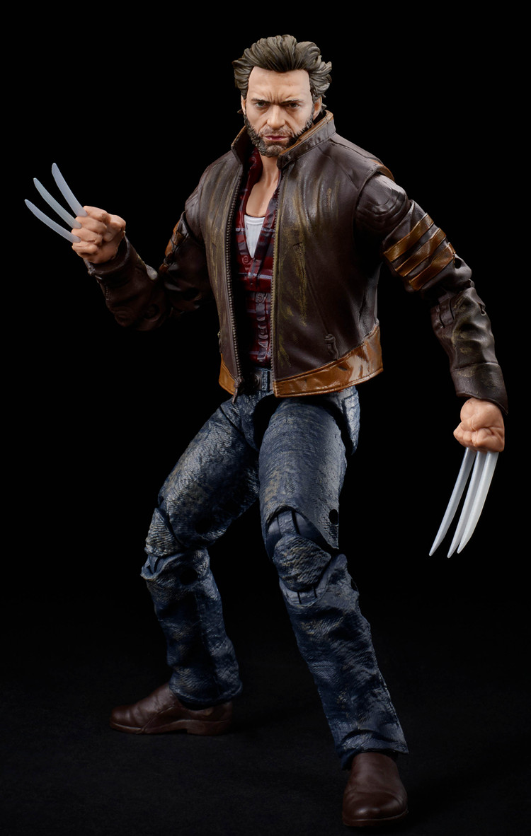 520礼物金刚狼x战警xmen电影可动人偶手办死侍野兽钢铁侠的肌肉版金刚