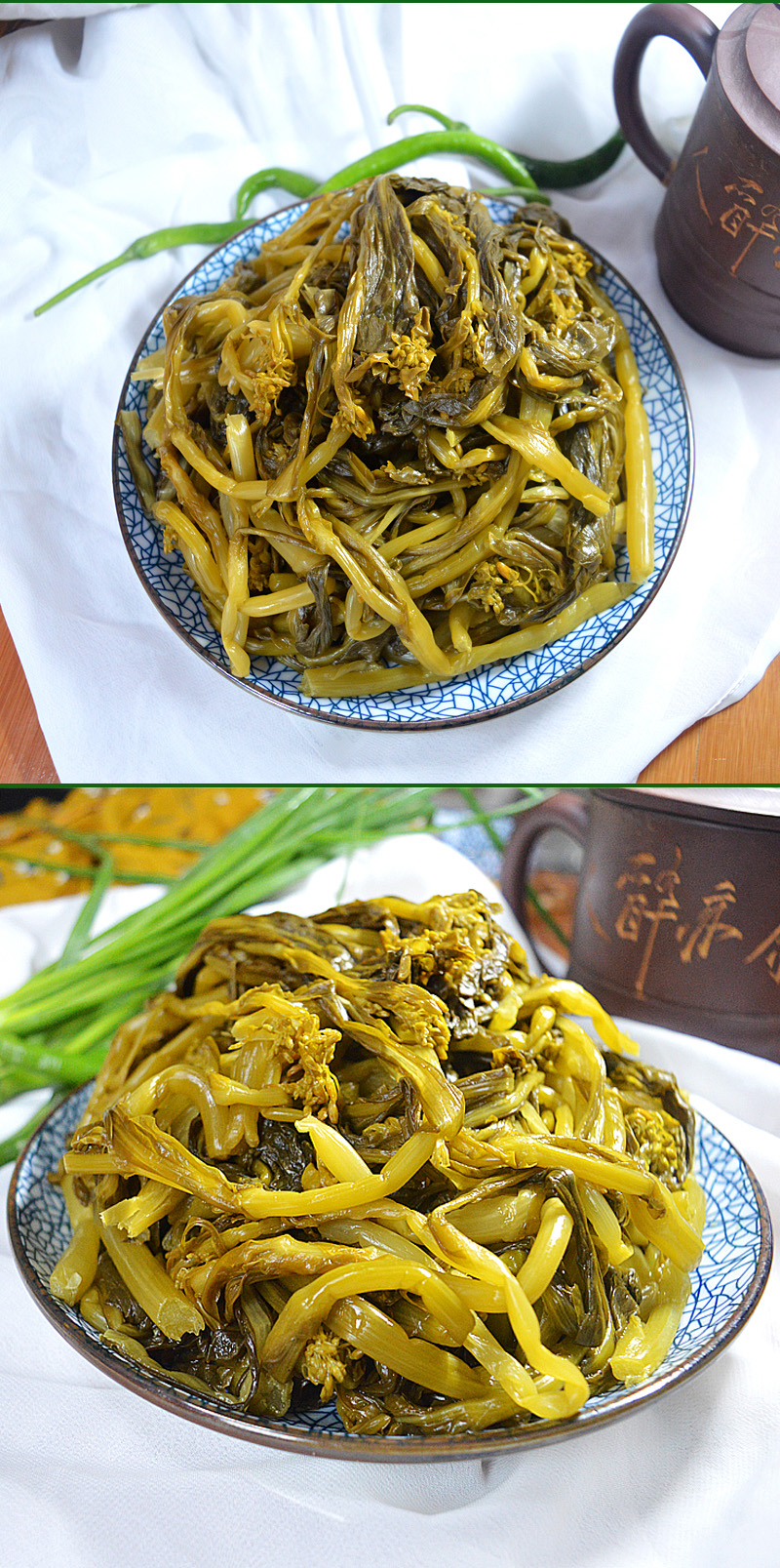 安徽特产芜湖油菜苔马鞍山油菜苔宣城油菜苔咸菜下饭菜腌制油菜苔