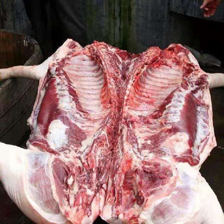 散养土猪肉新鲜五花肉生猪肉前腿肉后腿肉带皮整块五花肉四斤猪板油