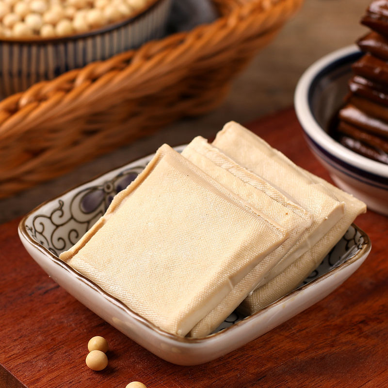 8斤五香豆腐干原味豆干配菜凉拌香干0.6斤 白干 1200g即8袋2.