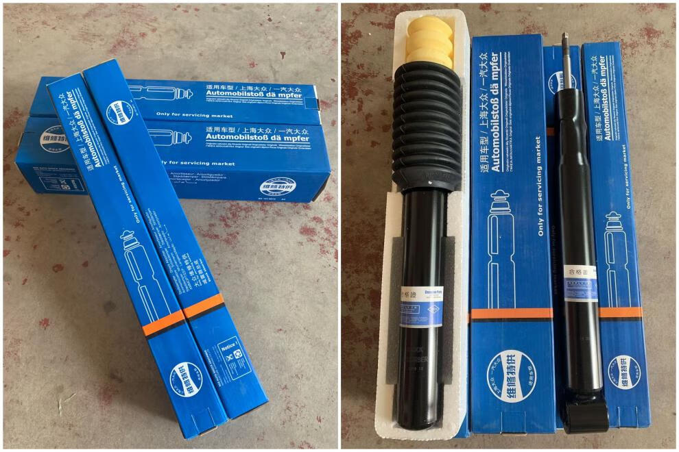 老款普桑新秀桑塔纳3000志俊2000人原装前后减震器总成避震原厂 后