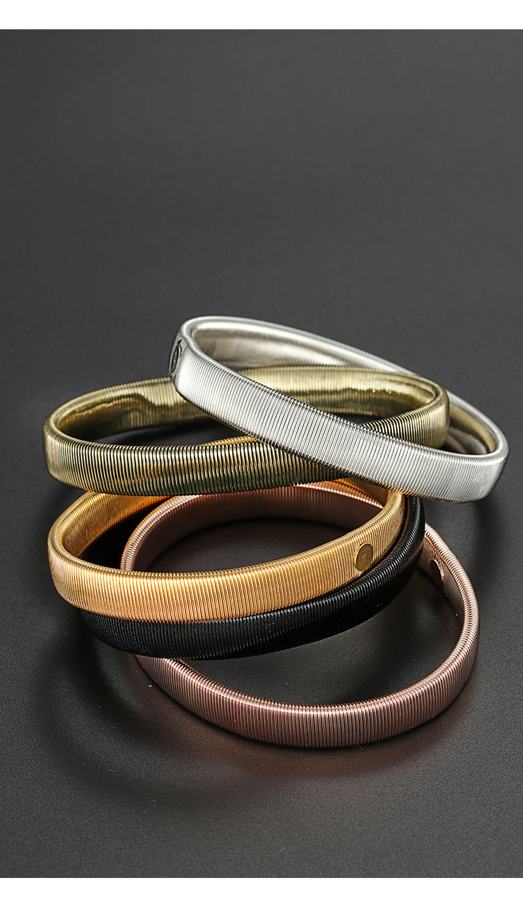 蜜丹丽新品衬衣弹性袖环袖箍袖带臂环弹簧男女衬衫调酒师手环臂带袖子