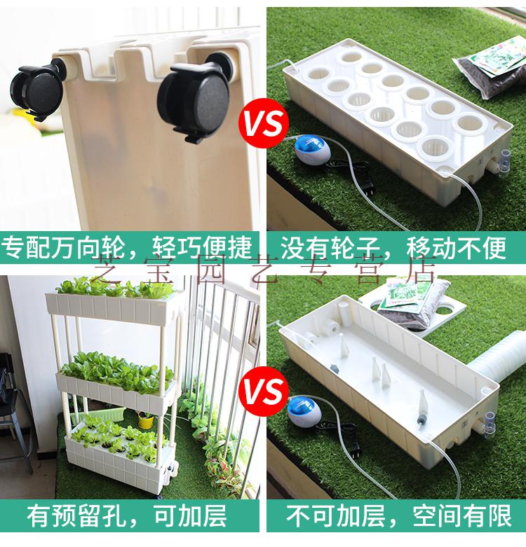 序声智能种菜机阳台无土栽培蔬菜种植机水培设备家用种菜神器室内家庭