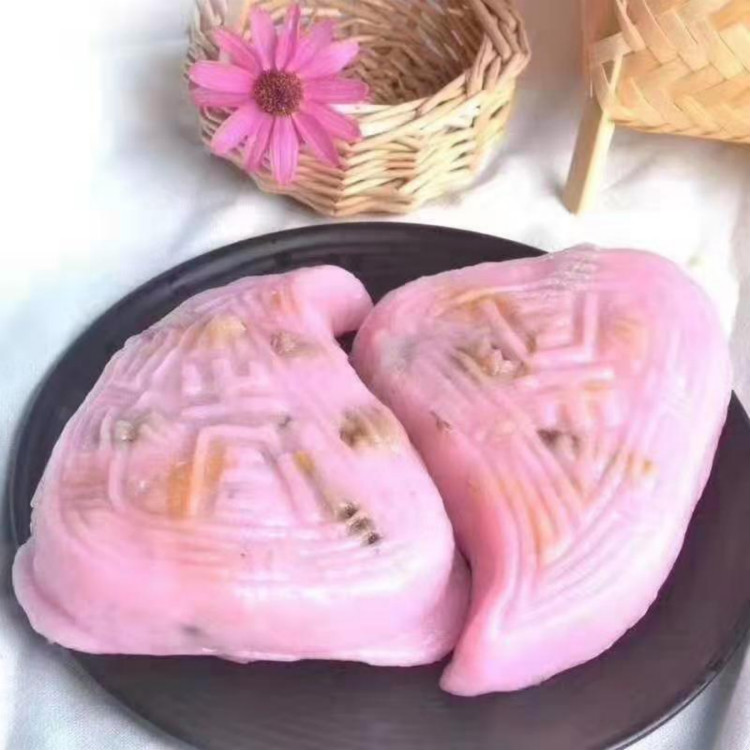潮汕特产小吃红桃粿红曲桃广东美食红壳桃粿咸香糯米饭零食8个装