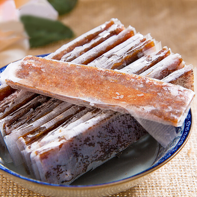 九道湾 酸枣糕湖南特产野南酸枣片干酸枣条零食好吃的蜜饯小吃 混合味