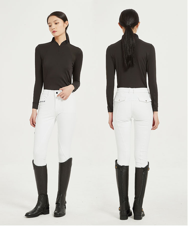 高弹透气马术裤 四季款全硅胶马裤骑士装备男女骑马训练比赛弹力耐磨