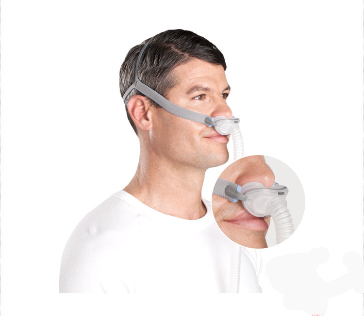 京健康原装呼吸机airfitp10鼻枕鼻塞鼻罩框架硅胶垫鼻头配件l号大