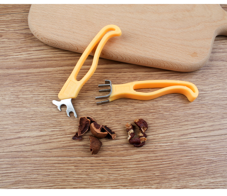 剥山核桃神器工具脱壳王整粒剥不锈钢小核桃夹子坚果专用钳剥壳器