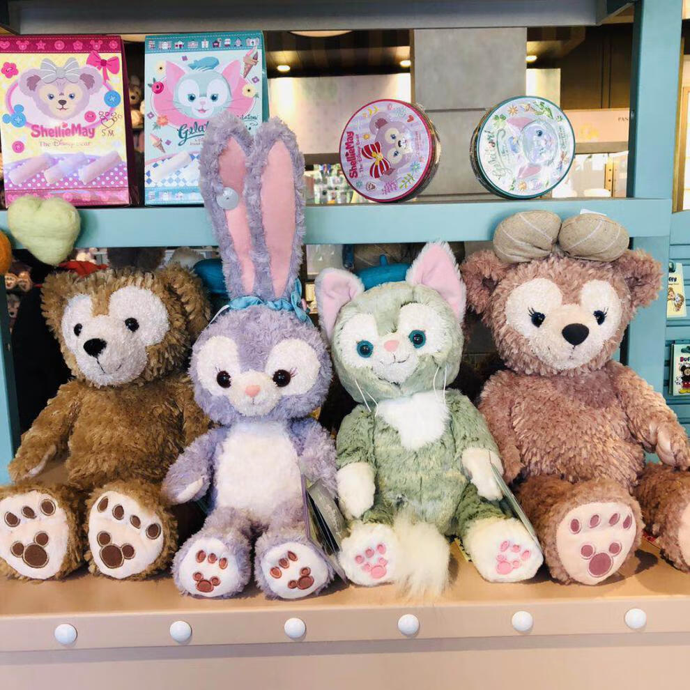 迪士尼disney现货上海乐园玲娜贝儿兔子stellalou芭蕾兔毛绒公仔
