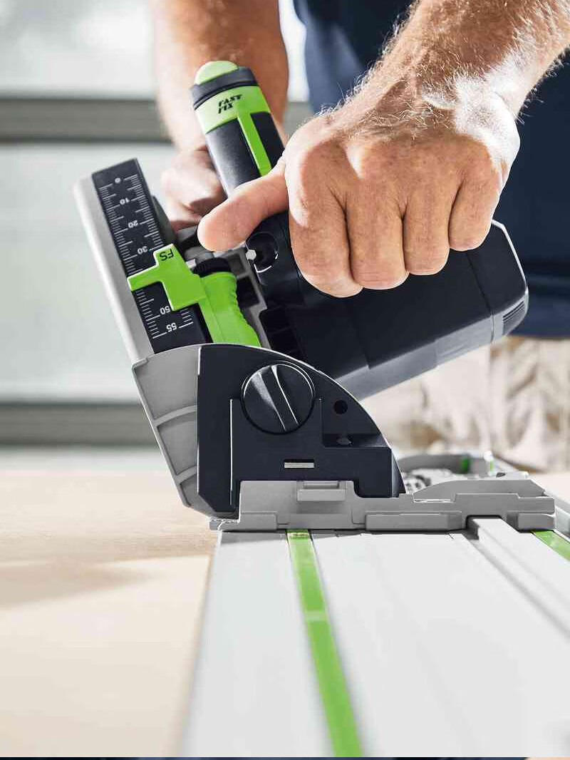 德国费斯托轨道锯电动工具ts55f电圆锯手提切割机切入轨道锯倒装手