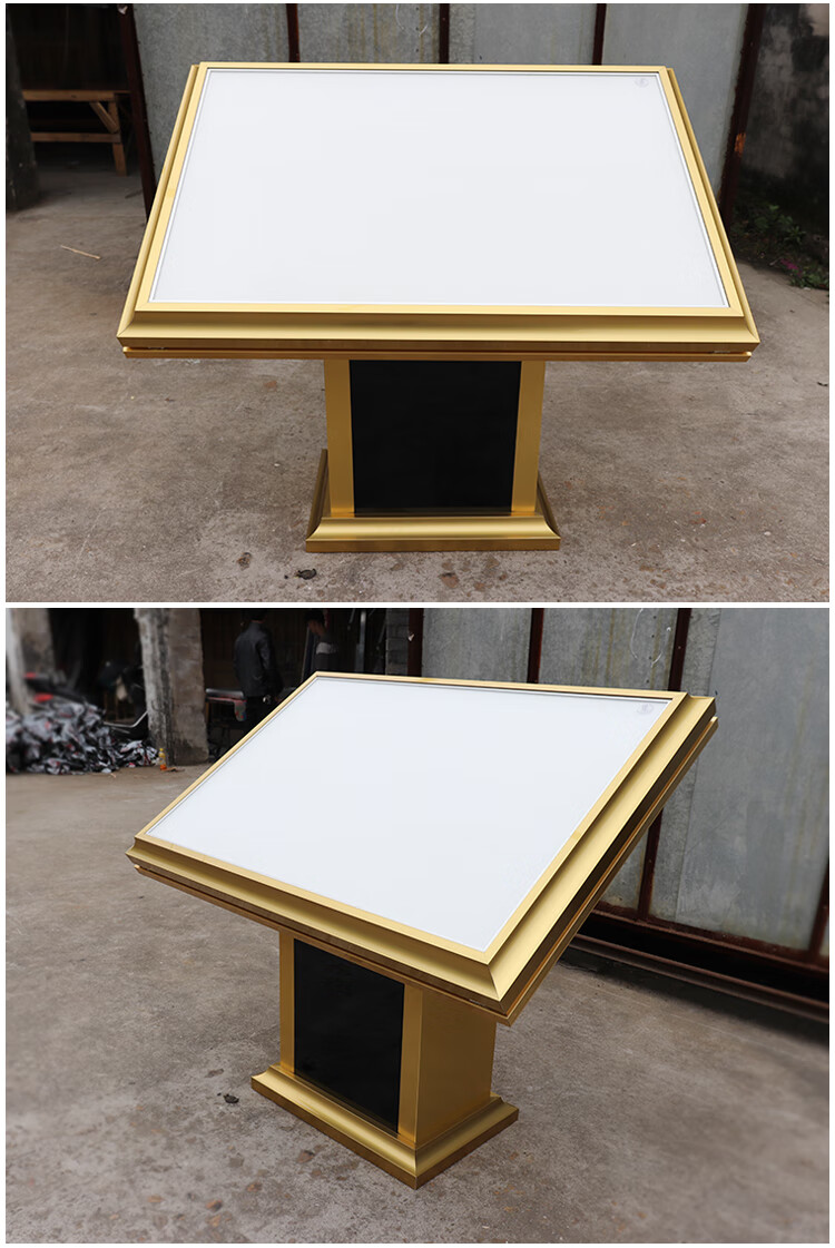 楼层展示牌 楼层索引牌铝合金可更换大厅导视牌学校平面图展示架广告