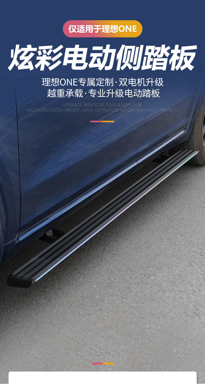 20-22理想l9理想one升级改装电动踏板脚踏板原厂迎宾踏板汽车专用 72