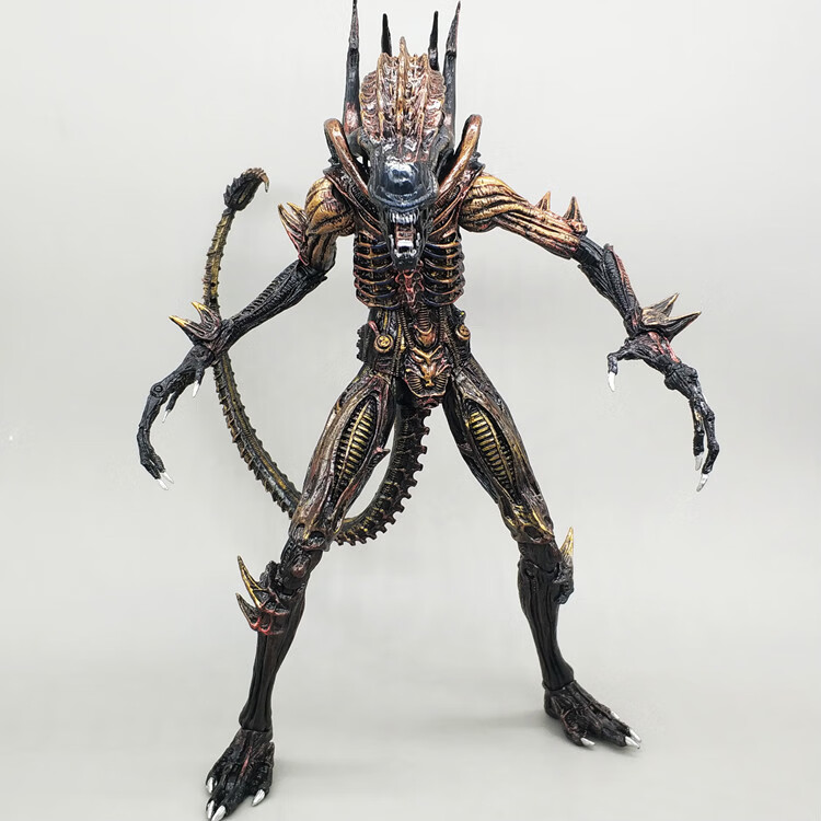 pa改异形大战铁血战士呕吐者怪兽玩具模型人偶玩偶公仔可动7寸契约
