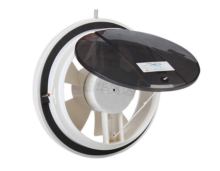 贝莱尔排气扇换气扇6寸ac-15a厨房卫生间圆形玻璃橱窗排风扇 红色品牌