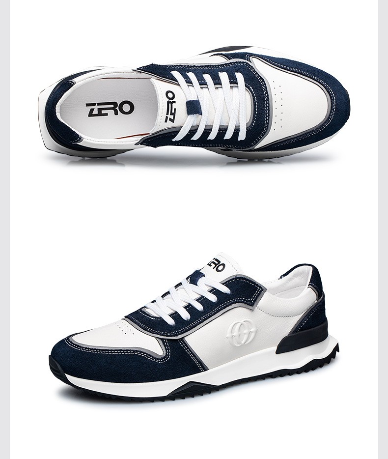 官方发售zero零度男鞋2021新款阿甘鞋男士运动休闲鞋子百搭透气秋季潮