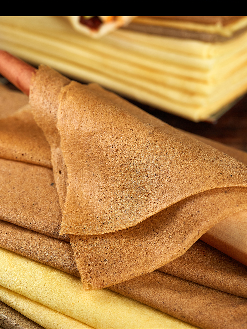 山东煎饼四斤小米大米黑米杂粮大煎饼薄脆正宗临沂特产小米煎饼4斤