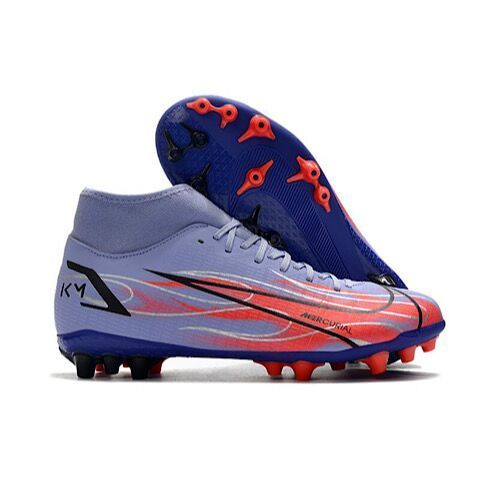刺客4足球鞋ag钉男女鞋实战长钉训练鞋欧洲杯 c罗高低帮彩虹雪豹 1 36