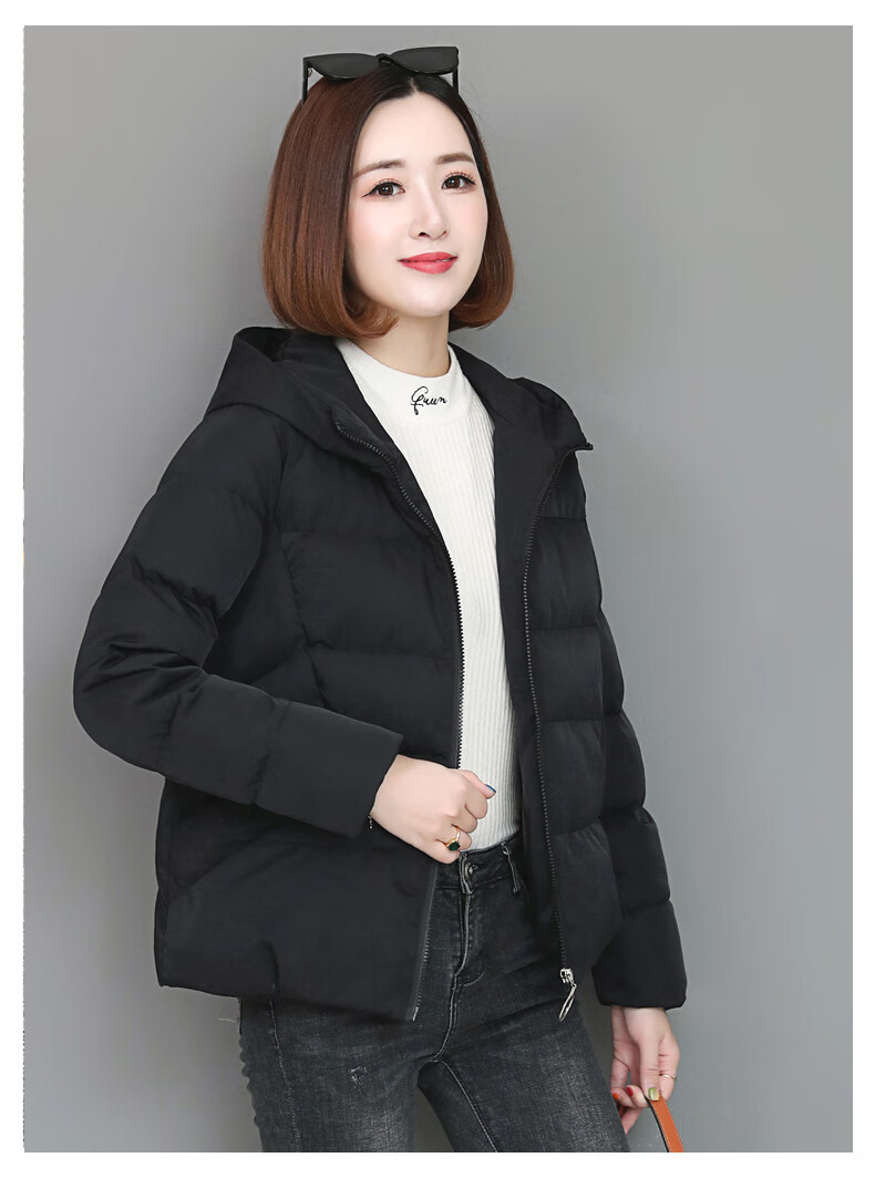 外套2021年冬装新款冬季女装时尚小个子面包服女士上衣棉衣女小棉袄女