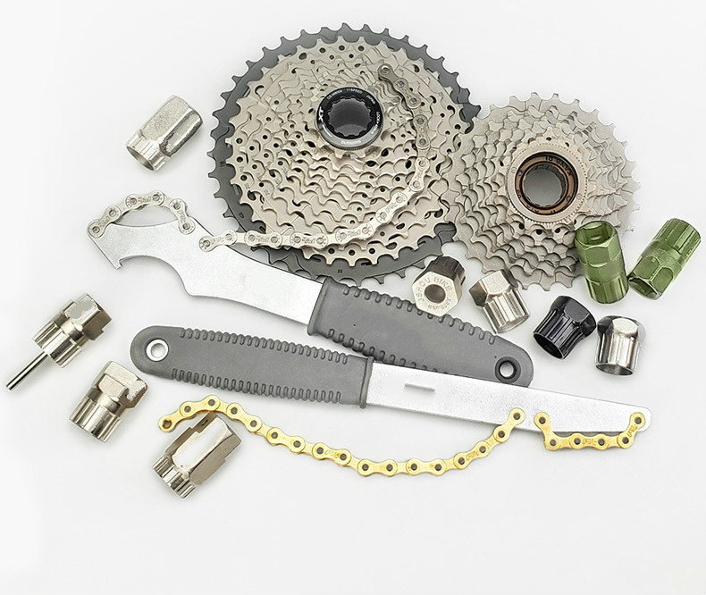 抖音网红单车飞轮拆卸安装工具公路山地自行车塔轮旋飞套筒卡飞扳手