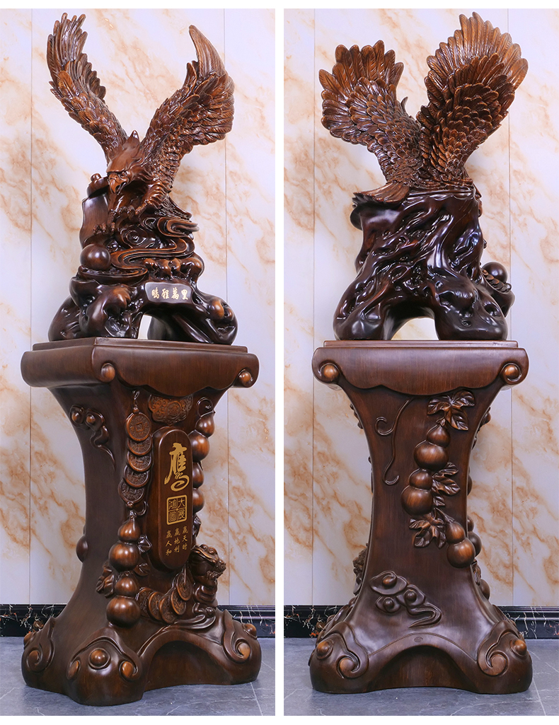 摆件大展宏图办公室酒店大堂落地大型装饰工艺品庆典乔迁贺礼商务馈赠