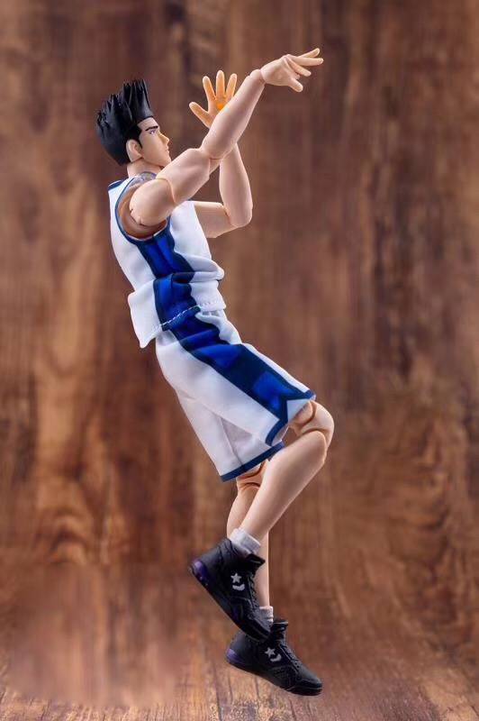 大圣模型gt灌篮高手仙道彰可动人偶兵人动漫球星福田吉兆 白衣 福田