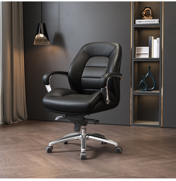 老板椅办公室电脑椅豪华老板椅家用办公椅可躺商务大班椅久坐舒适转椅