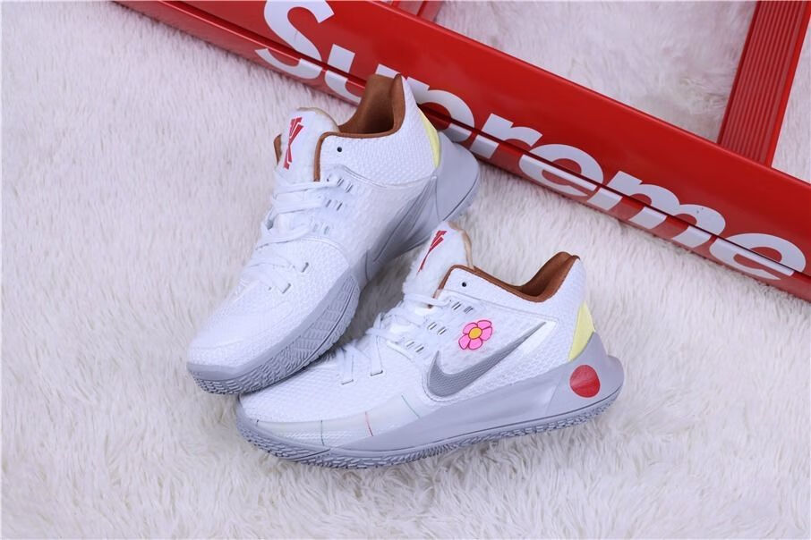 【官方旗舰店】欧文2代篮球鞋kytie low2 珊迪蟹老板白彩奶油涂鸦男女