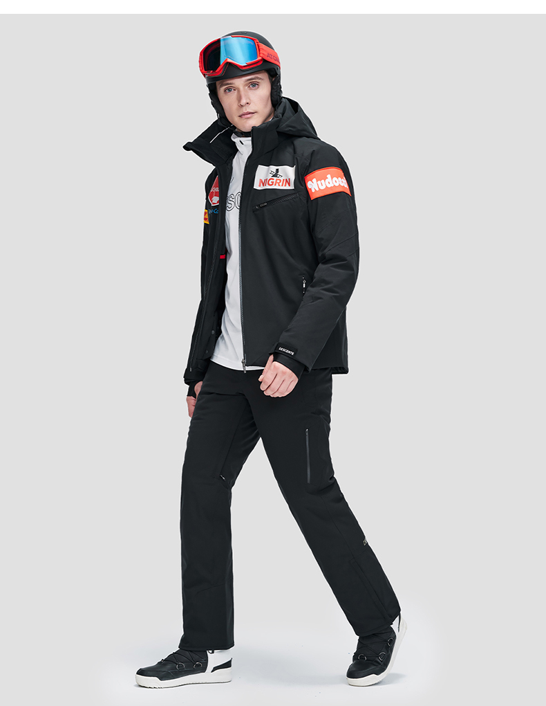 descente迪桑特ski男子滑雪服d1411ssj40白色wtm17092a