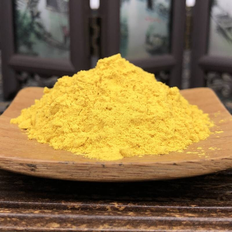 蒲黄中药材生蒲黄粉蒲厘花粉有蒲黄碳浦黄500克有苍术白术九九和仁