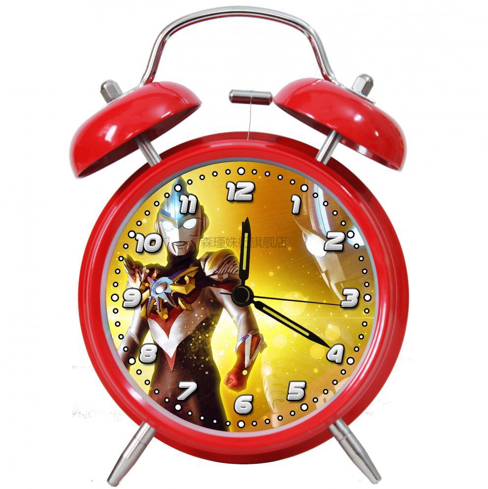 奥特曼闹铃 4寸银河赛罗奥特曼超人闹钟超大声打铃卡通儿童动漫文具