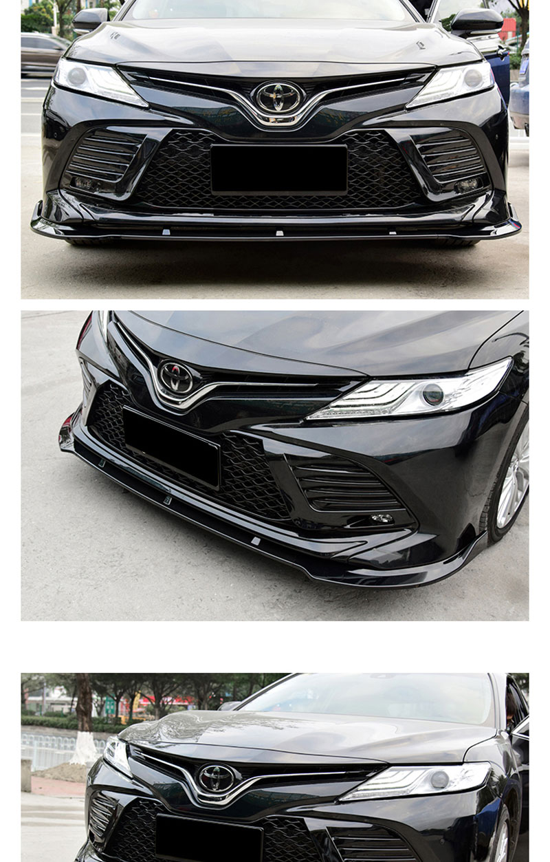 适用凯美瑞改装中网 丰田八代8代运动版蜂窝前脸升级外观适用 八代