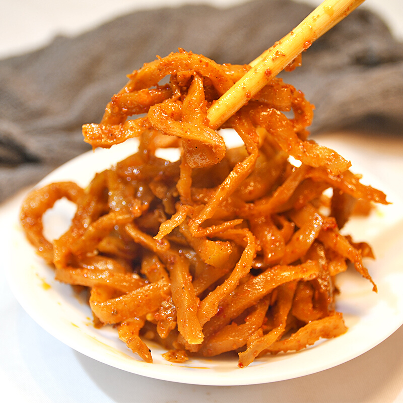 年货节5折四川特产龙孔新鲜麻辣大头菜丝农家自制咸菜下饭菜80g大头菜