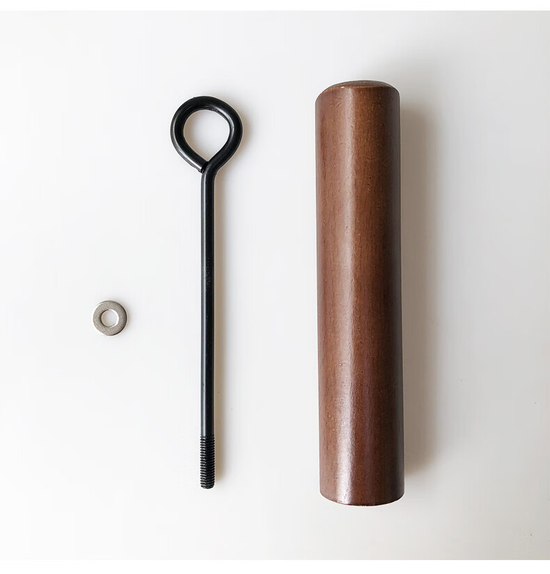 九阳炒锅锅把xman锅具手柄炒锅通用木柄配件平底锅煎锅木把手榉木柄锅