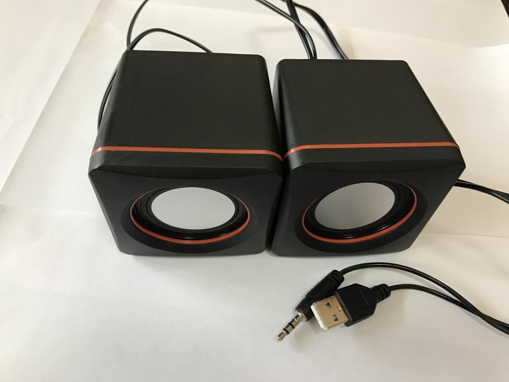 101c便携式小方块音箱多媒体笔记本电脑小音箱usb2.