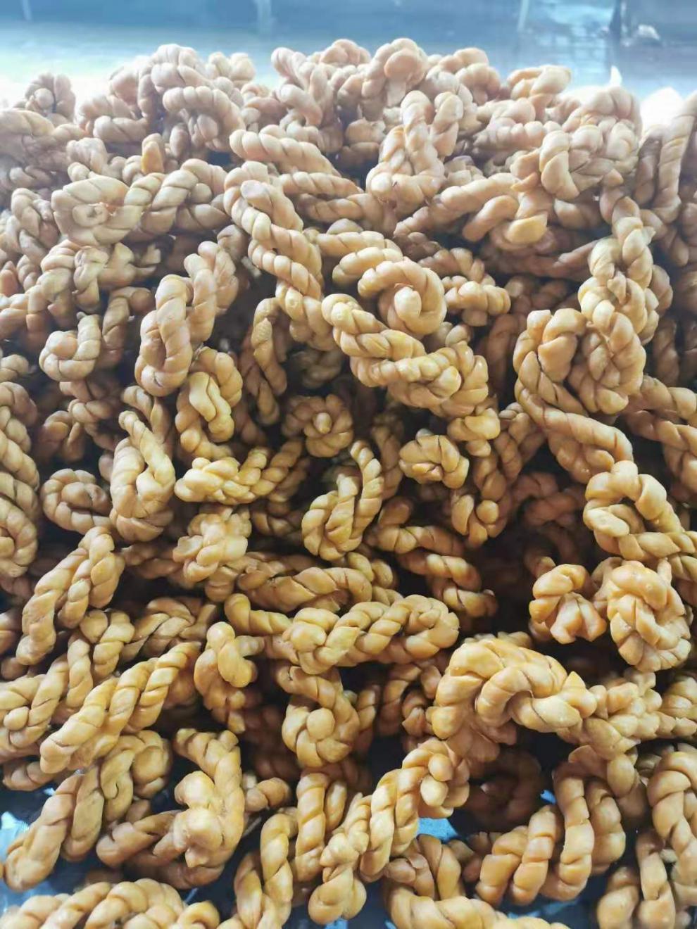 湖南南县特产甜麻花 老麻花 大脆麻花 可炖煮泡好吃带硬度有劲道 2斤