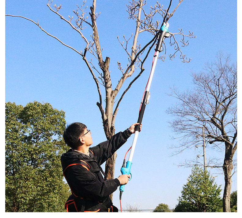 果树电动修枝剪园林强力修剪刀机充电式电剪子树枝粗枝剪枝机无线25
