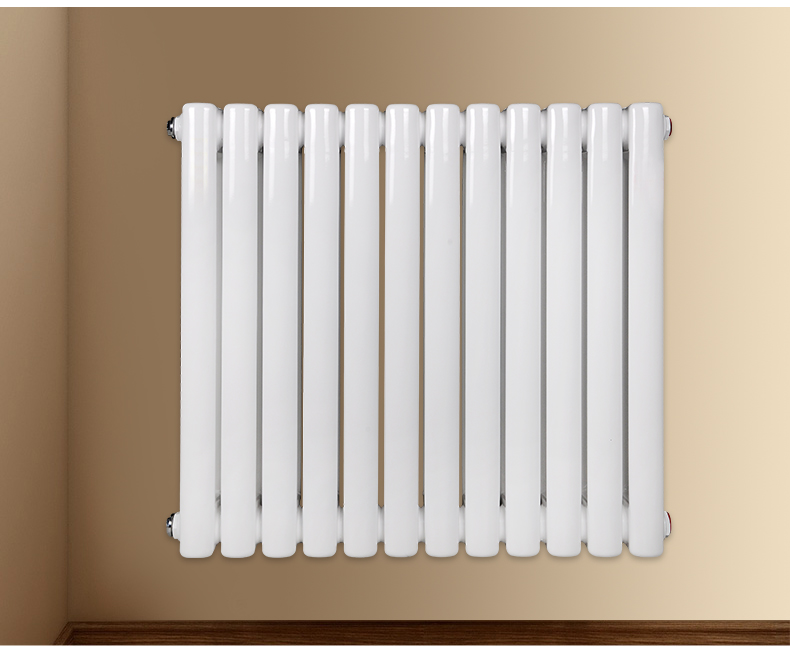 暖气片家用钢制彩钢二柱暖壁挂散热器铜铝立式大水道水暖工程片横式10
