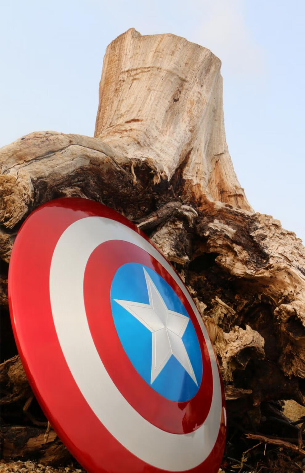 神孩子漫威周边75周年美国队长盾牌全金属1比1振金美队圆盾可穿戴道具