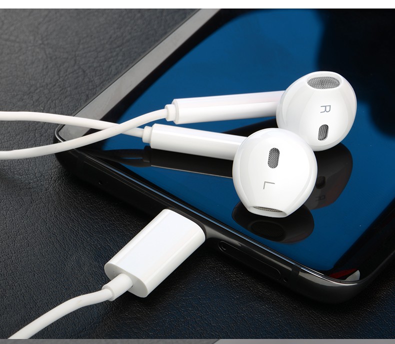 type-c耳机适用于华为p20p30p40promate20/30pro 华为type-c接口(黑色