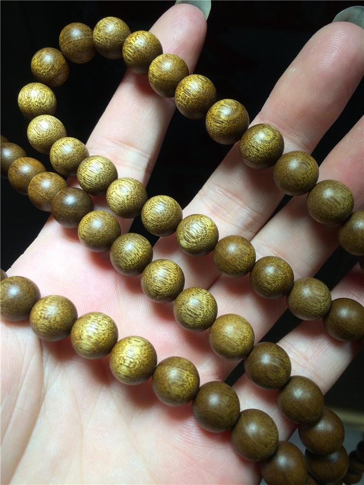芝林阁 正宗金丝楠木手串2.