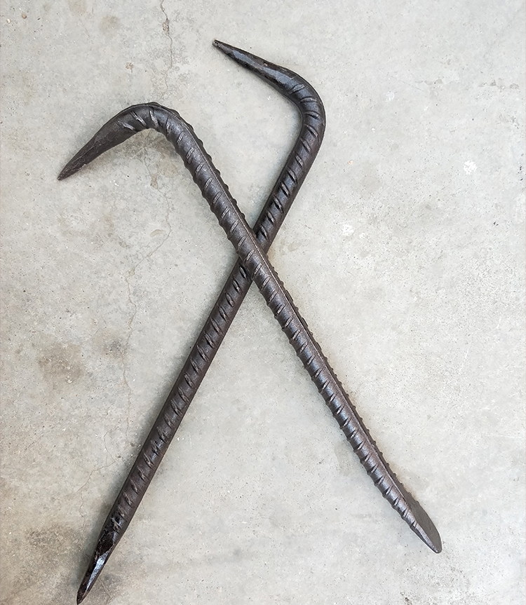 定制铝模专用工具工地建筑拆模吕模多功能小撬杠木工铁撬实心撬棍