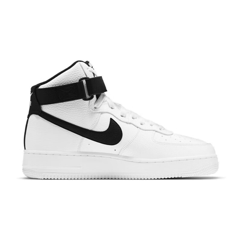 耐克nike air force 1 high af1黑白高帮空军一号板鞋 男鞋 ct2303-10