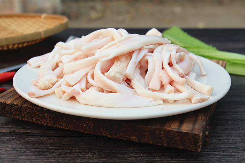 新鲜猪蹄筋生蹄筋2斤猪蹄子现杀猪脚筋猪腿猪大筋另有农家土猪肉