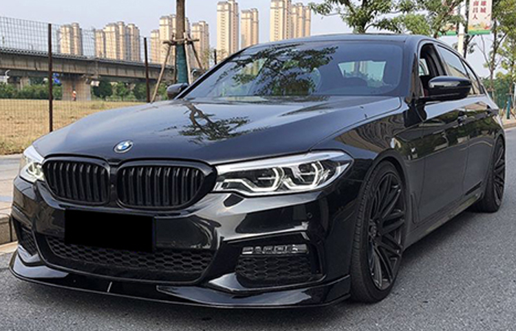 18-21款宝马g30 g38 新5系改装碳纤维前唇侧裙后唇中网尾翼 mp款侧裙