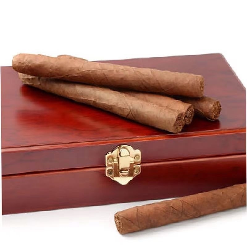 茶雪茄古巴cohiba茶制雪茄烟非专卖雪加烟手工制作加粗姻三支装