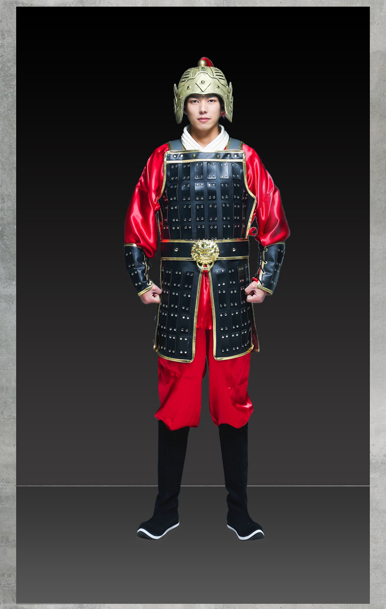 盔甲古装将成人古代铠甲古代将盔甲可穿赵子龙盔甲古装将演出服真人