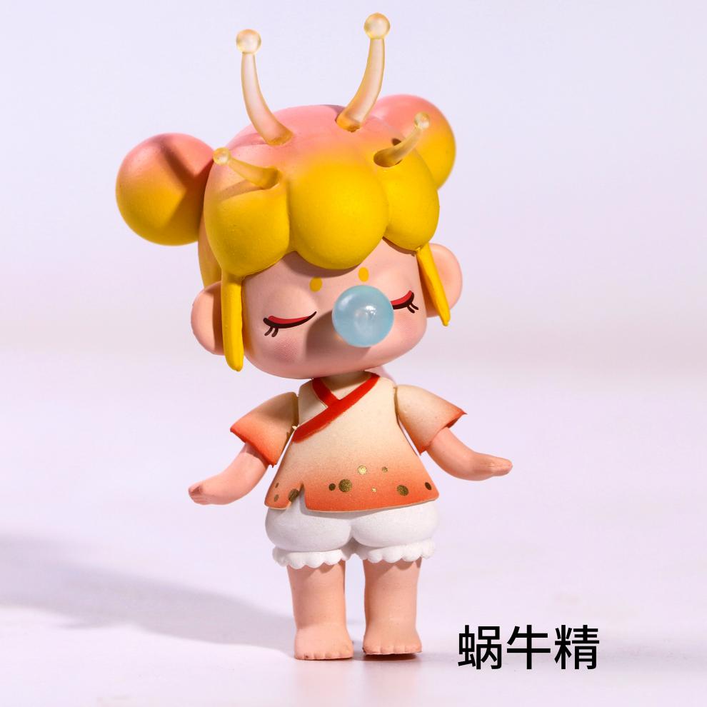泡泡玛特福袋盲盒2021网红新款女孩手办女生版公仔玩具儿童忙和大全鹿