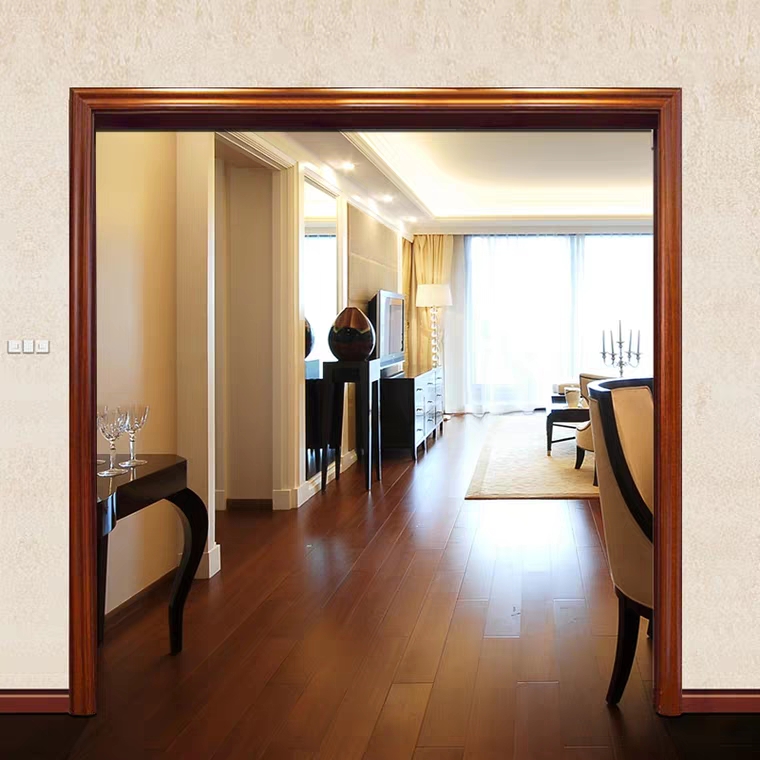 门套包边线条定制门框窗户垭口飘窗阳台进户门套实木复合墙体厚度2125
