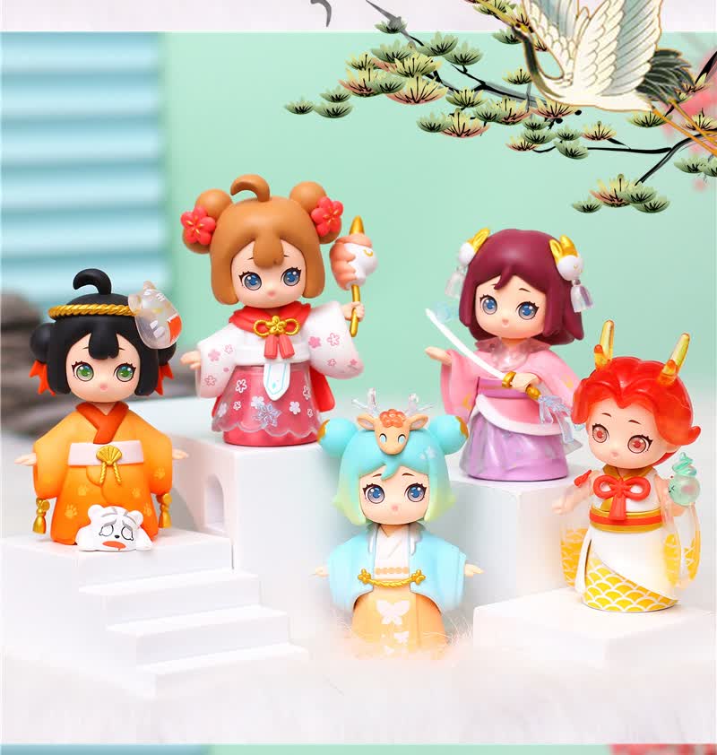 华宝源 新品gigi未央颂盲盒可爱少女心娃娃全套礼物女生礼物盒拆盒