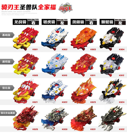 铁甲威虫骑刃王套装强化版kb21龙战骑钢舰骑幻影骑海王骑银虎骑花色kb